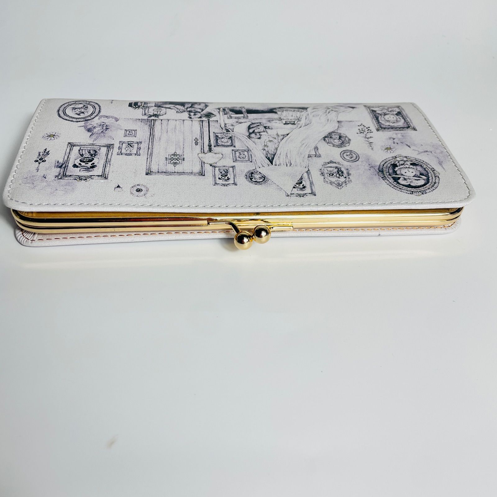 美品/希少】フランシュリッペ 長財布 リッペマンション がま口財布