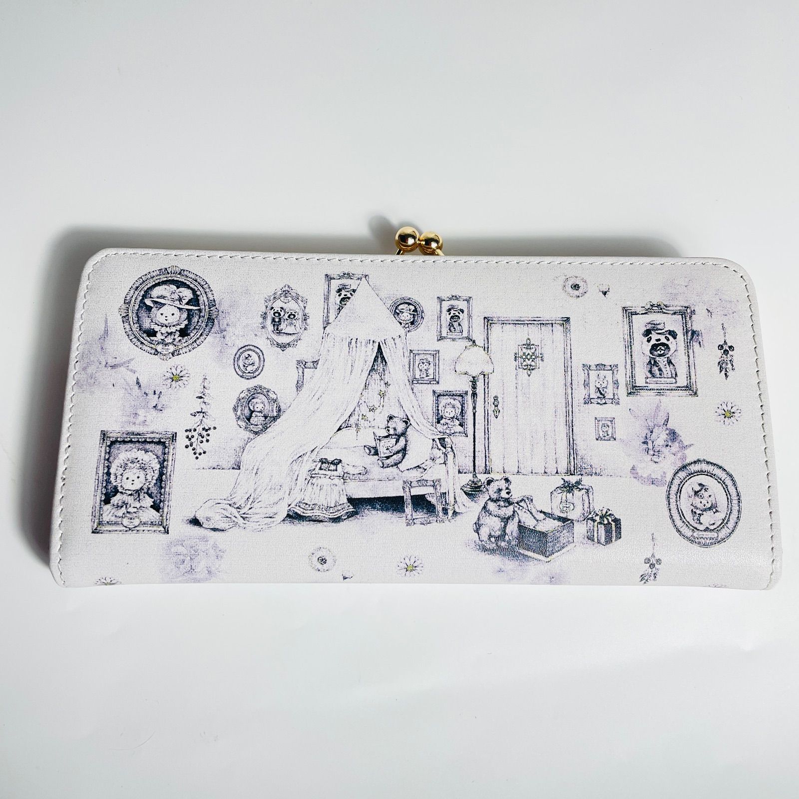 美品/希少】フランシュリッペ 長財布 リッペマンション がま口財布