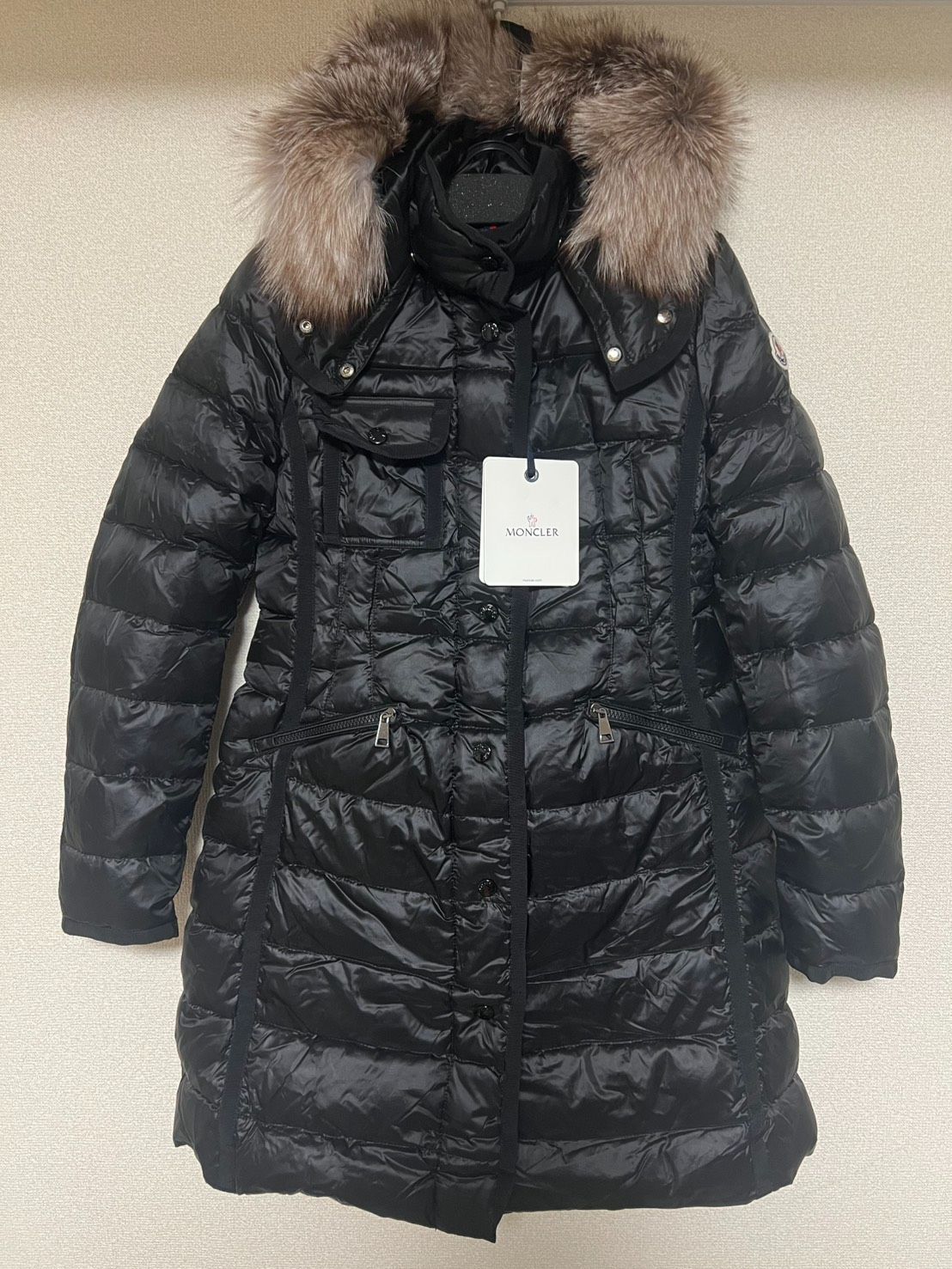 ☆未使用タグ付き☆ MONCLER Hermifur ダウンジャケット フォックス