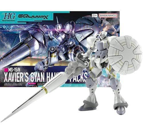 HG】GQuuuuuuX MS-15/H エグザベ専用ギャン(ハクジ装備) 1/144スケール