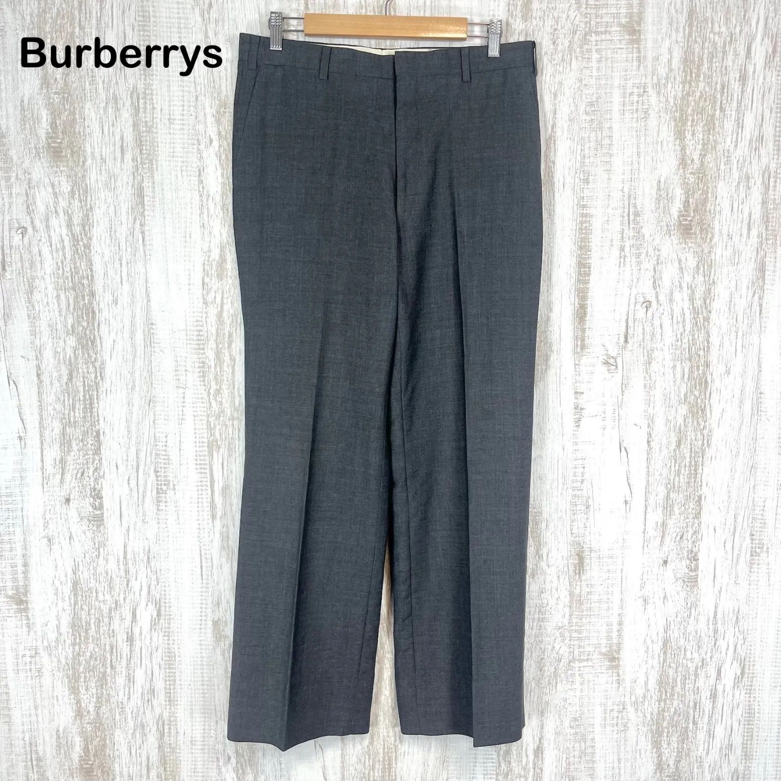 90s Burberrys ヴィンテージ バーバリーズ センタープレス ウール