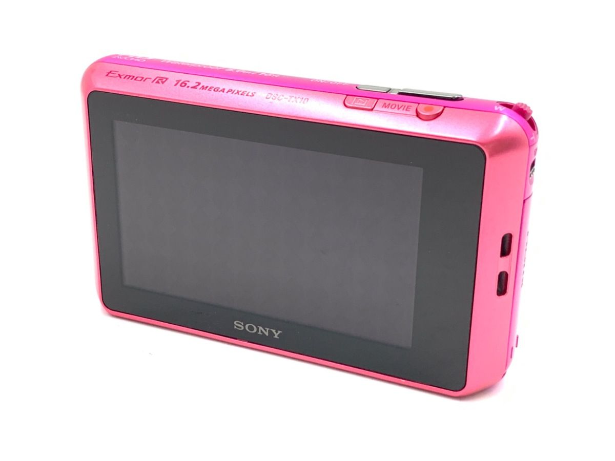 中古】 【並品】 ソニー Cyber-shot DSC-TX10 ピンク - メルカリ