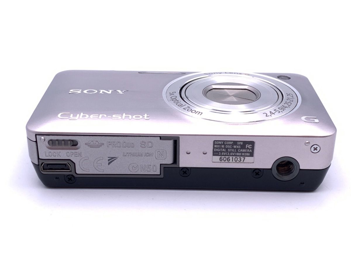 中古】 【良品】 ソニー Cyber-shot DSC-WX5 シルバー - メルカリ