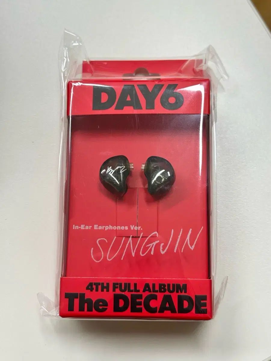 DAY6 デイシックス ソンジン(SUNGJIN) イヤホン The Decade インイヤー