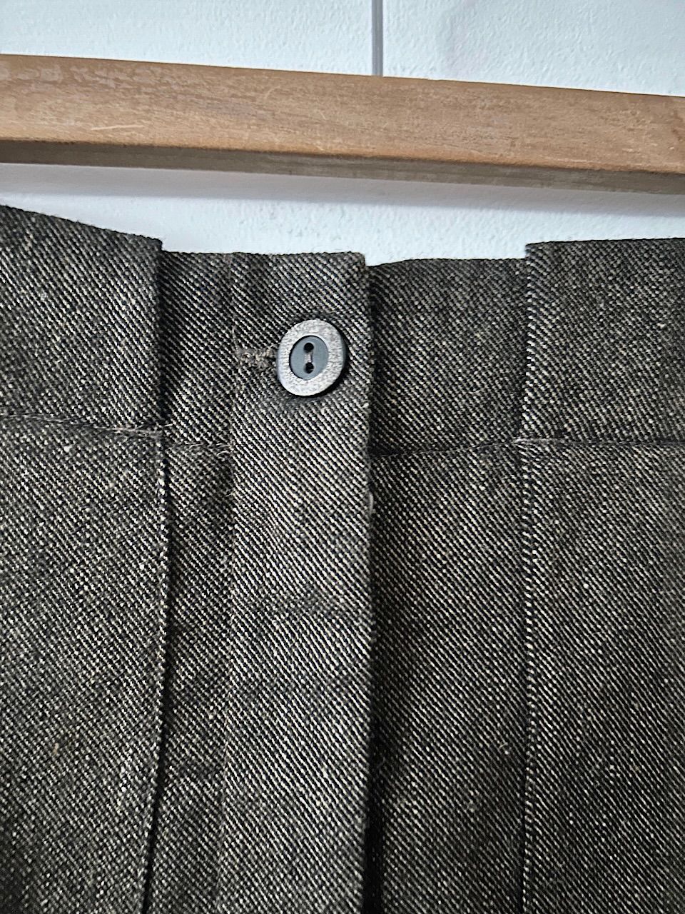 美品】transit par-such GONNA リネン ウール コットン スカート