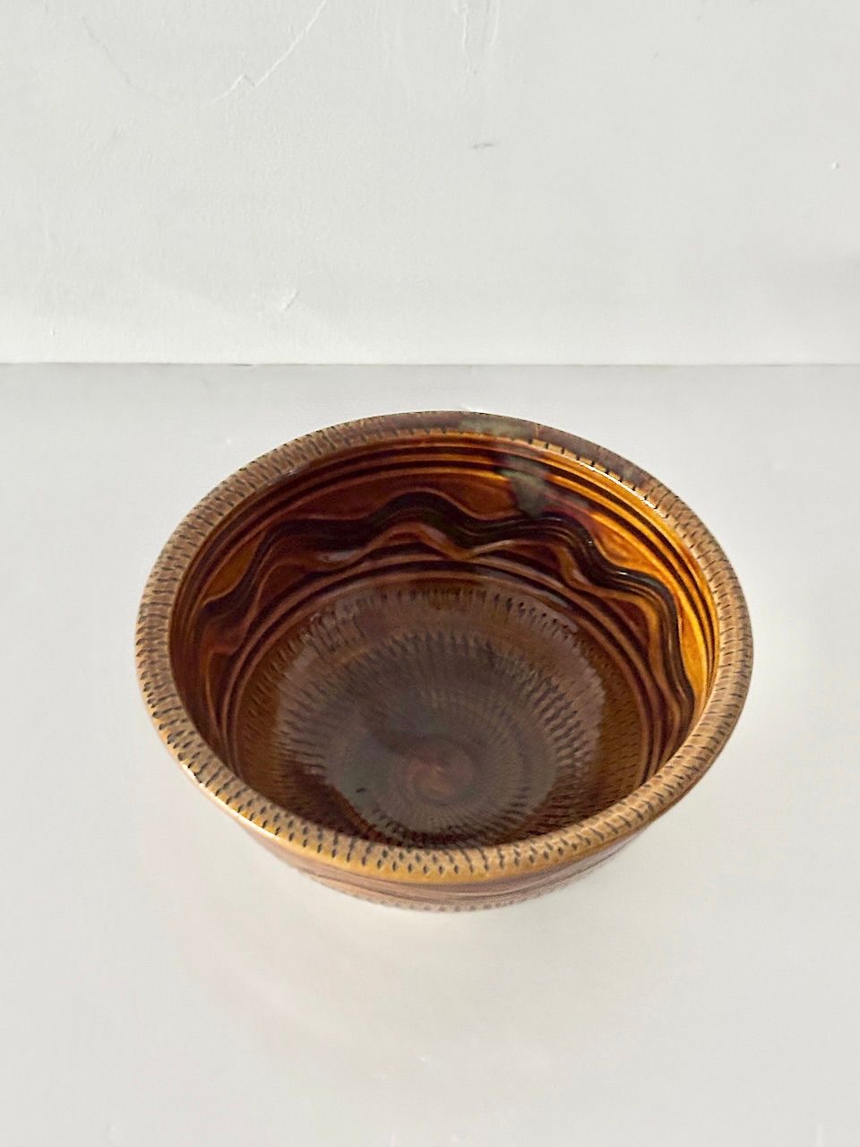 【美品】小鹿田焼　7寸深鉢　飛び鉋 美品】小鹿田焼 7寸深鉢 飛び鉋 - メルカリ