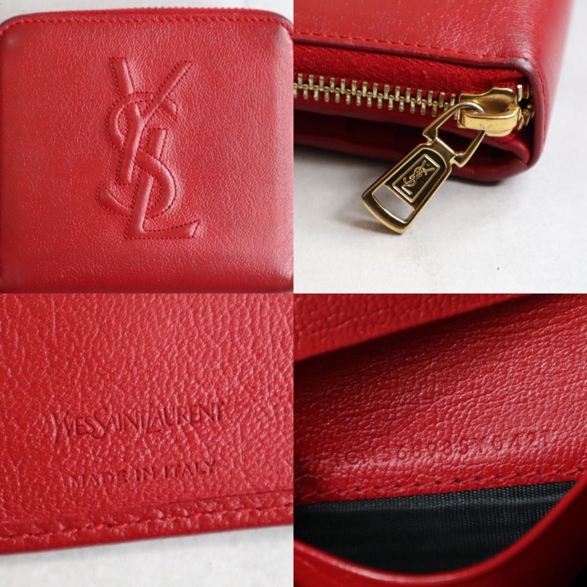 YVES SAINT LAURENT イヴサンローラン / リヴゴーシュジップアラウンド