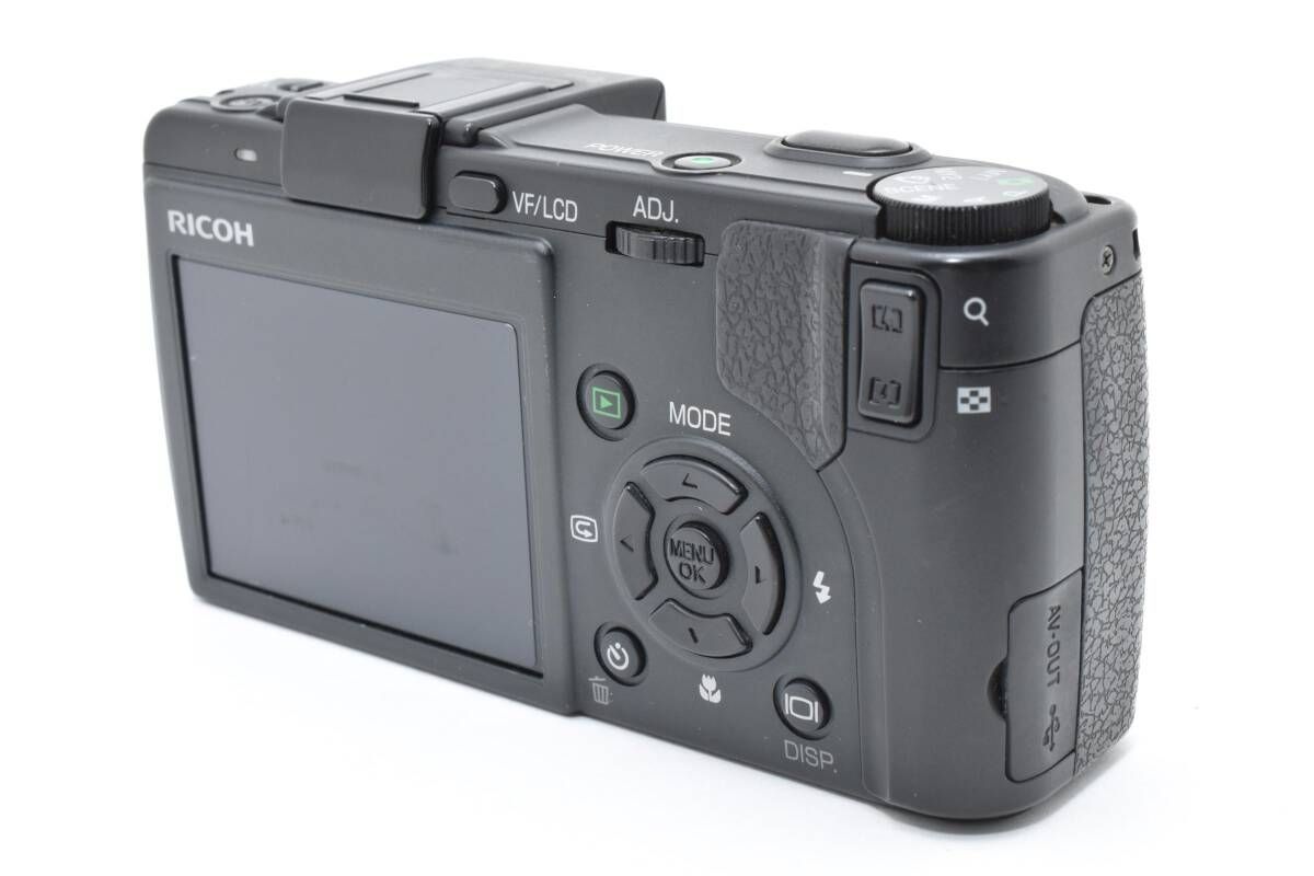 ☆美品☆リコー RICOH GX100 VF-1 元箱付き ショット数5258回☆ W0112