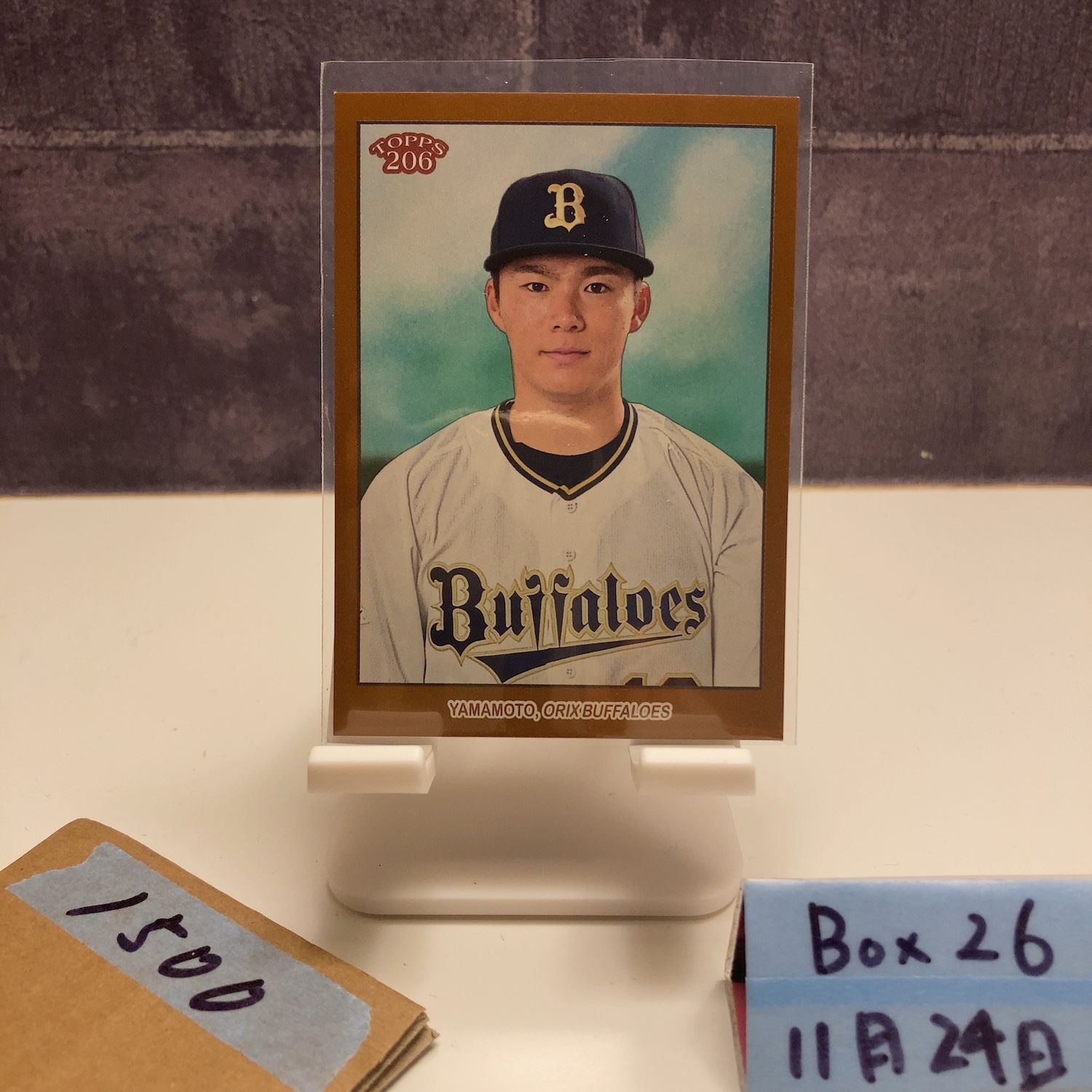 2023 Topps 206 山本由伸 Yoshinobu Yamamoto オリックスバファローズ