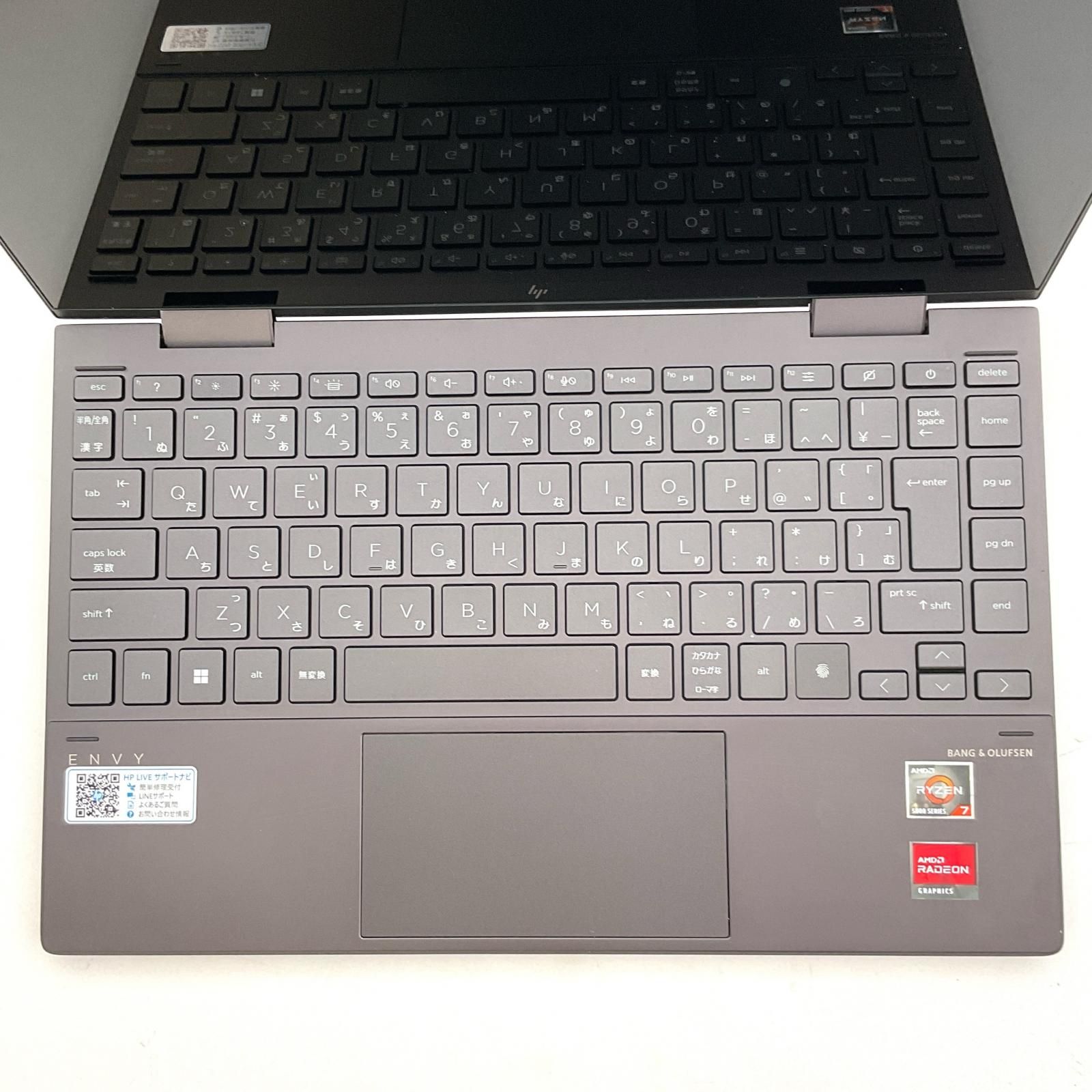 全額返金保証】【最速発送】HP Envy X360 13-ay1052AU AMD Ryzen 7