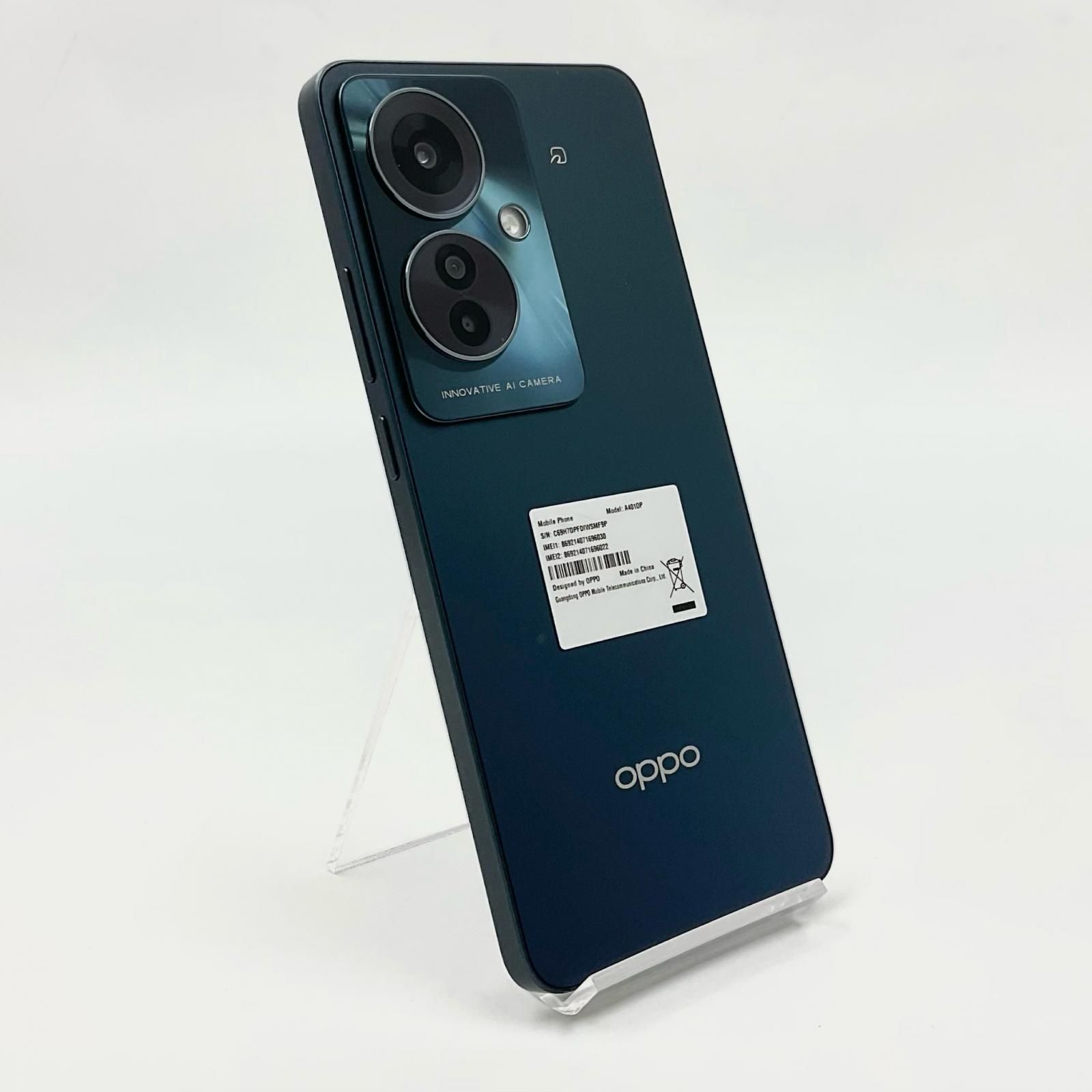 スマートフォン・携帯電話 OPPO Reno11 A A4010P 128GB ダークグリーン