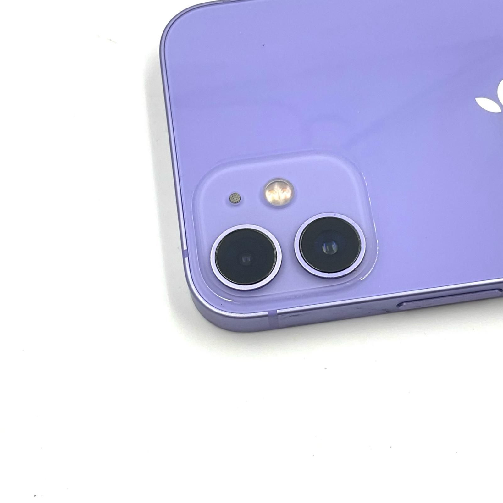 iPhone 12 mini 256GB パープル SIMフリー 白ロム 動作確認済 77