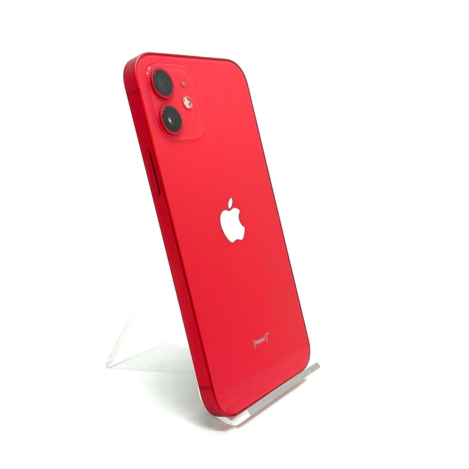 iPhone 12 128GB (PRODUCT)RED docomo SIMフリー 白ロム 動作確認済 81