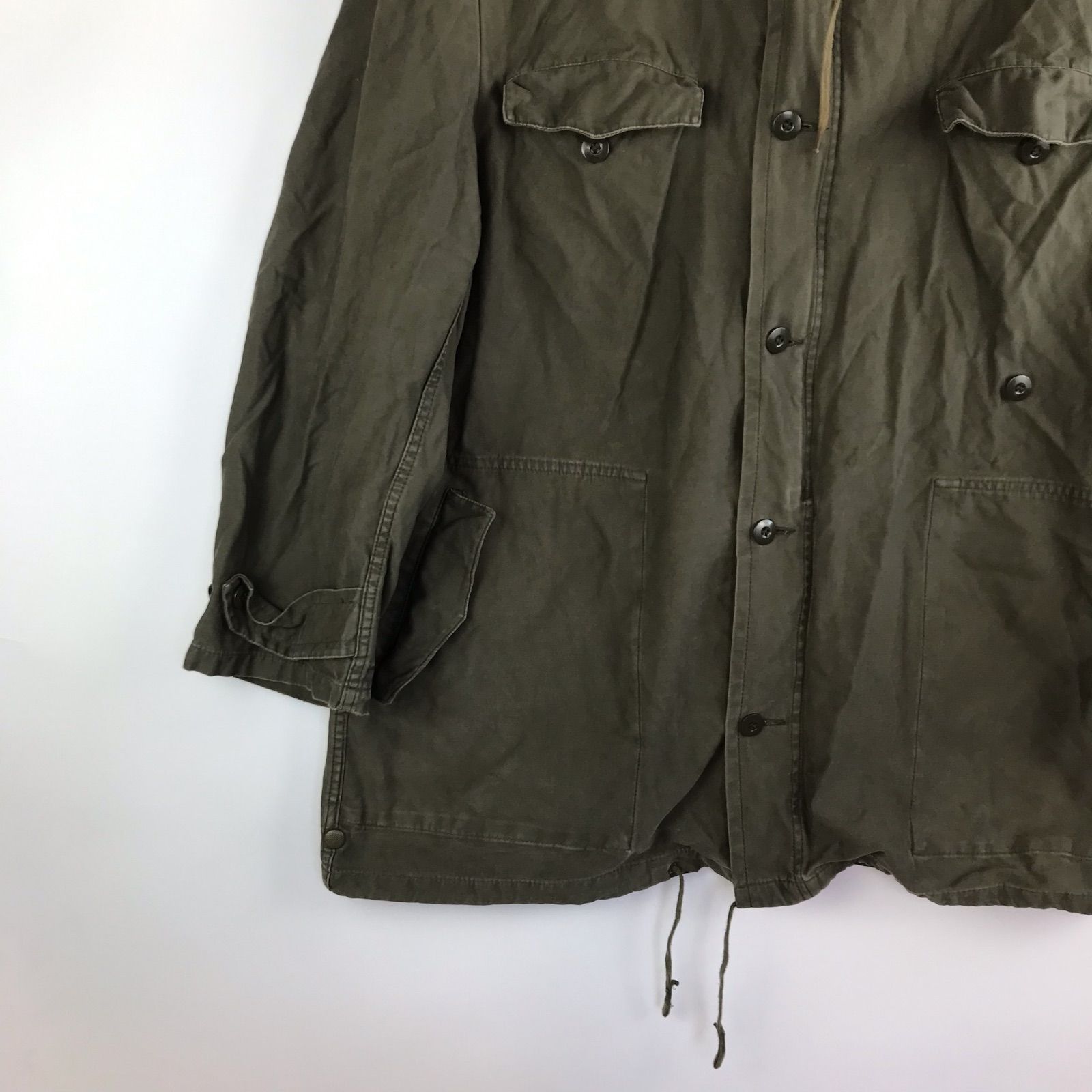 H.WINNEN GMBH&CO.KG. ドイツ軍 ミリタリーコート メンズ カーキ 