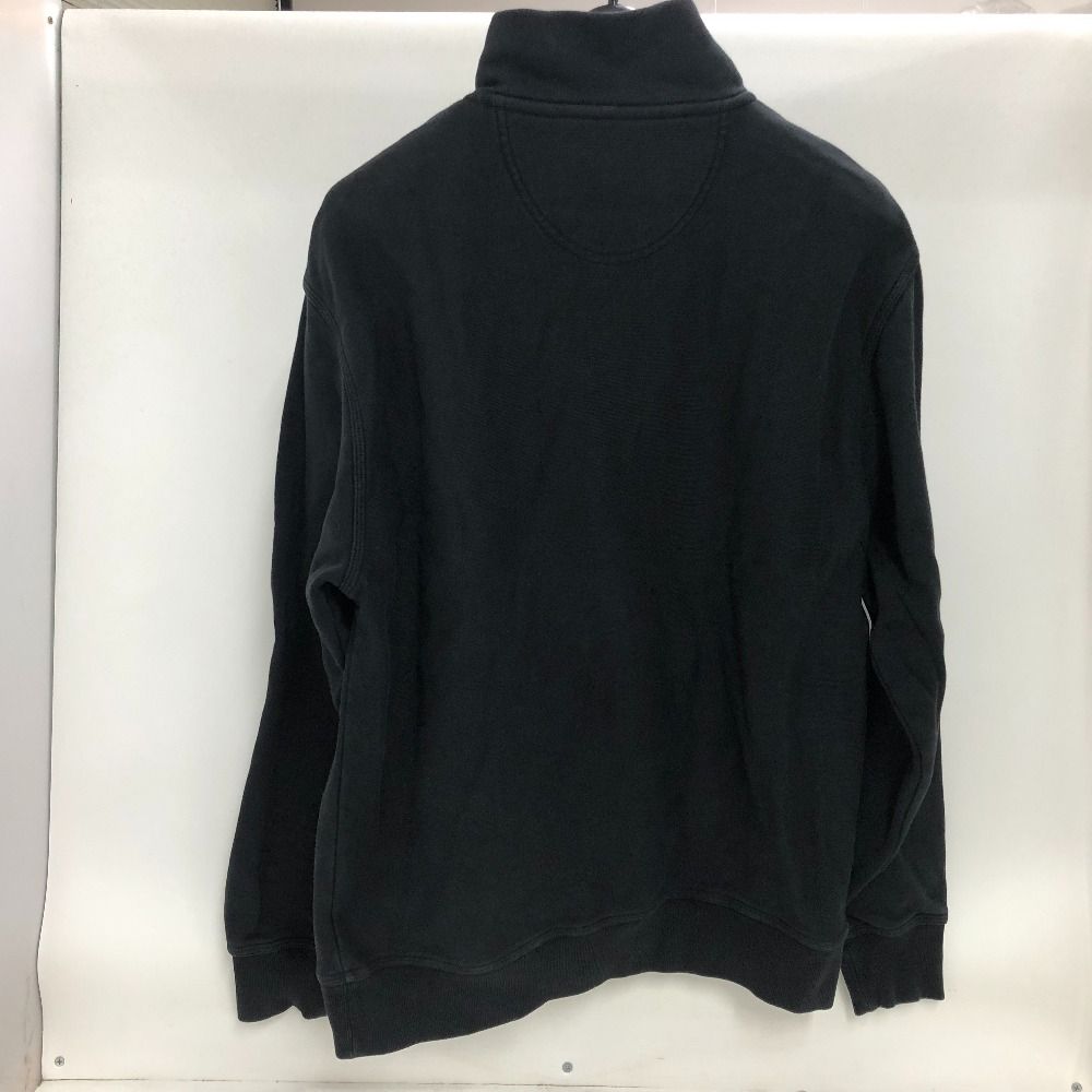 stussy ハーフジップ スウェット トレーナー 黒 S 【公式通販】