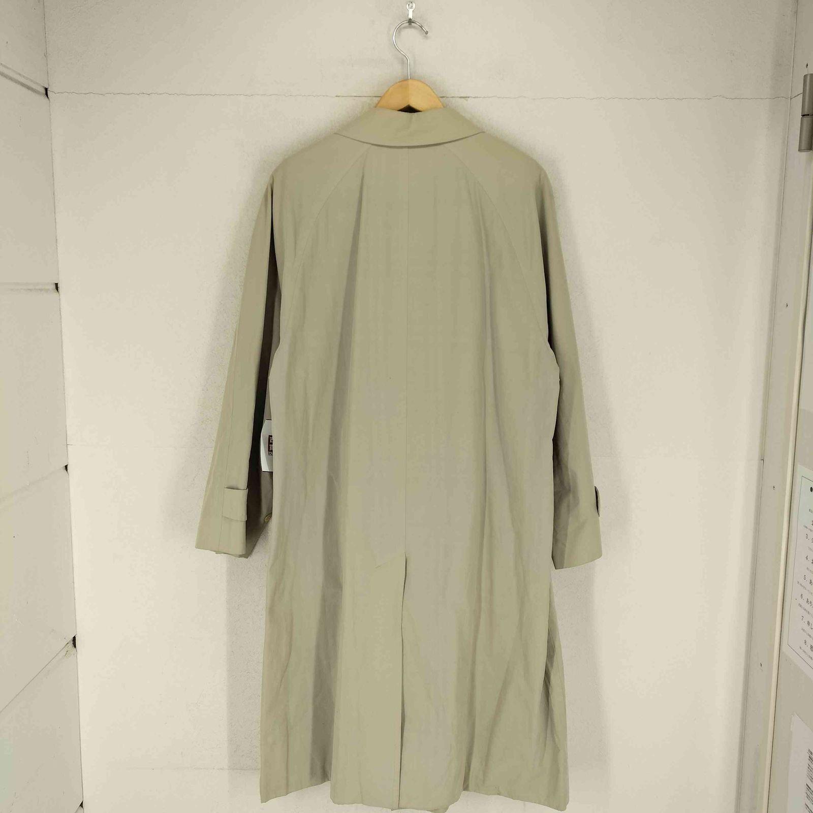 バーバリーズ BURBERRYS 裏地ノバチェック比翼ステンカラーコート