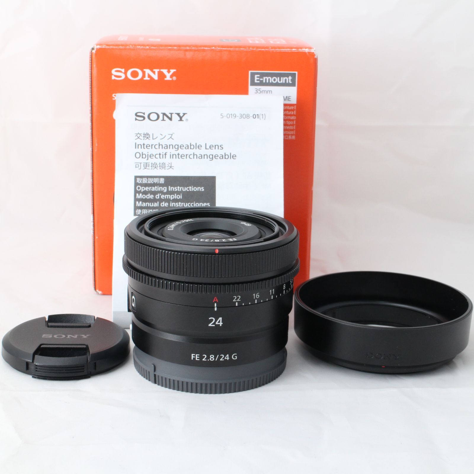 ☆新品級☆ SONY ソニー 広角単焦点レンズ フルサイズ FE 24mm F2.8