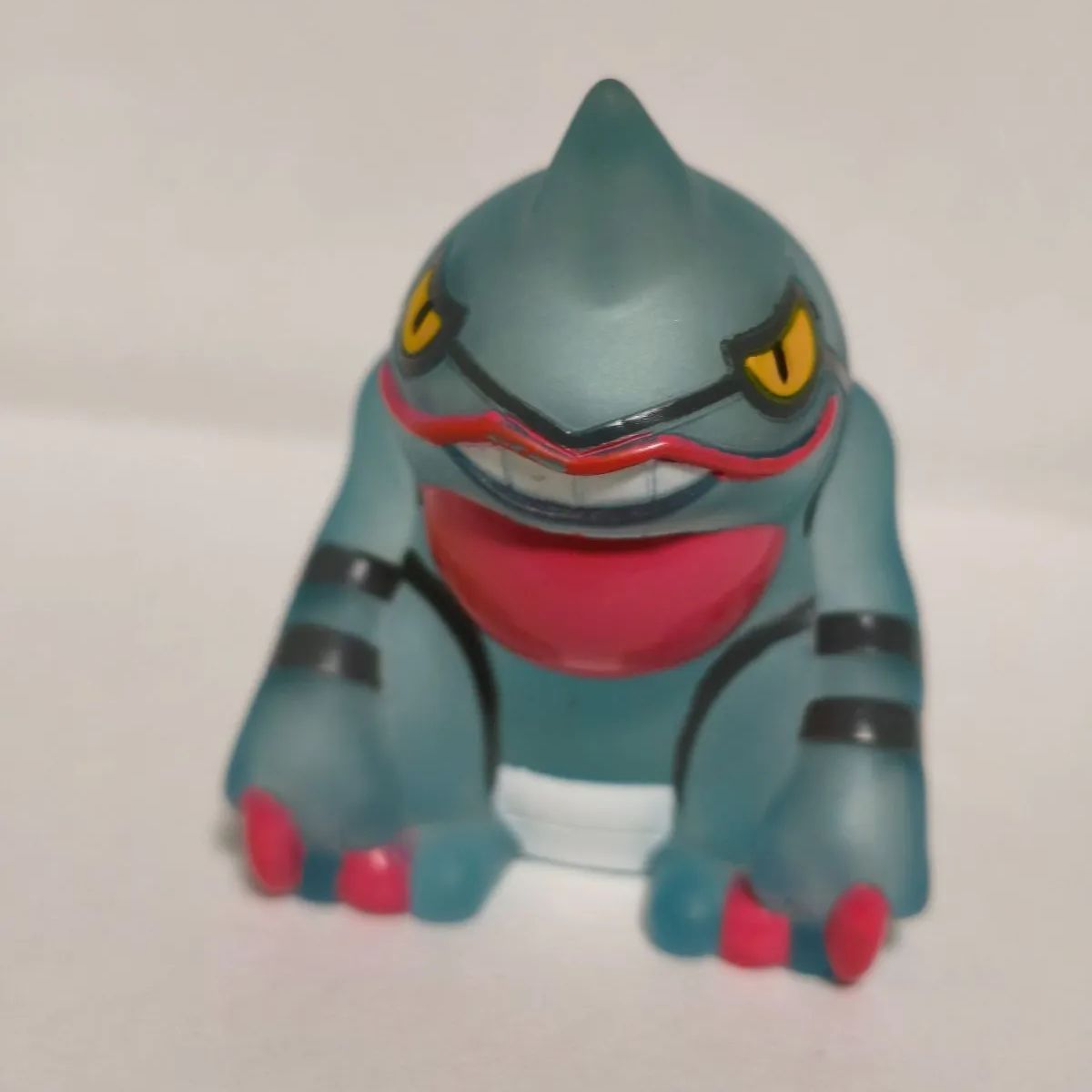 現品】 ドクロッグ クリアver 指人形 ポケモンキッズ ソフビ人形