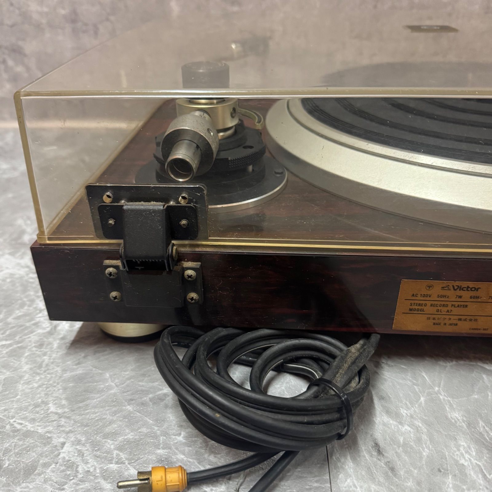 ビクター QL-A7 ターンテーブル レコードプレーヤー Victor 中古動作品