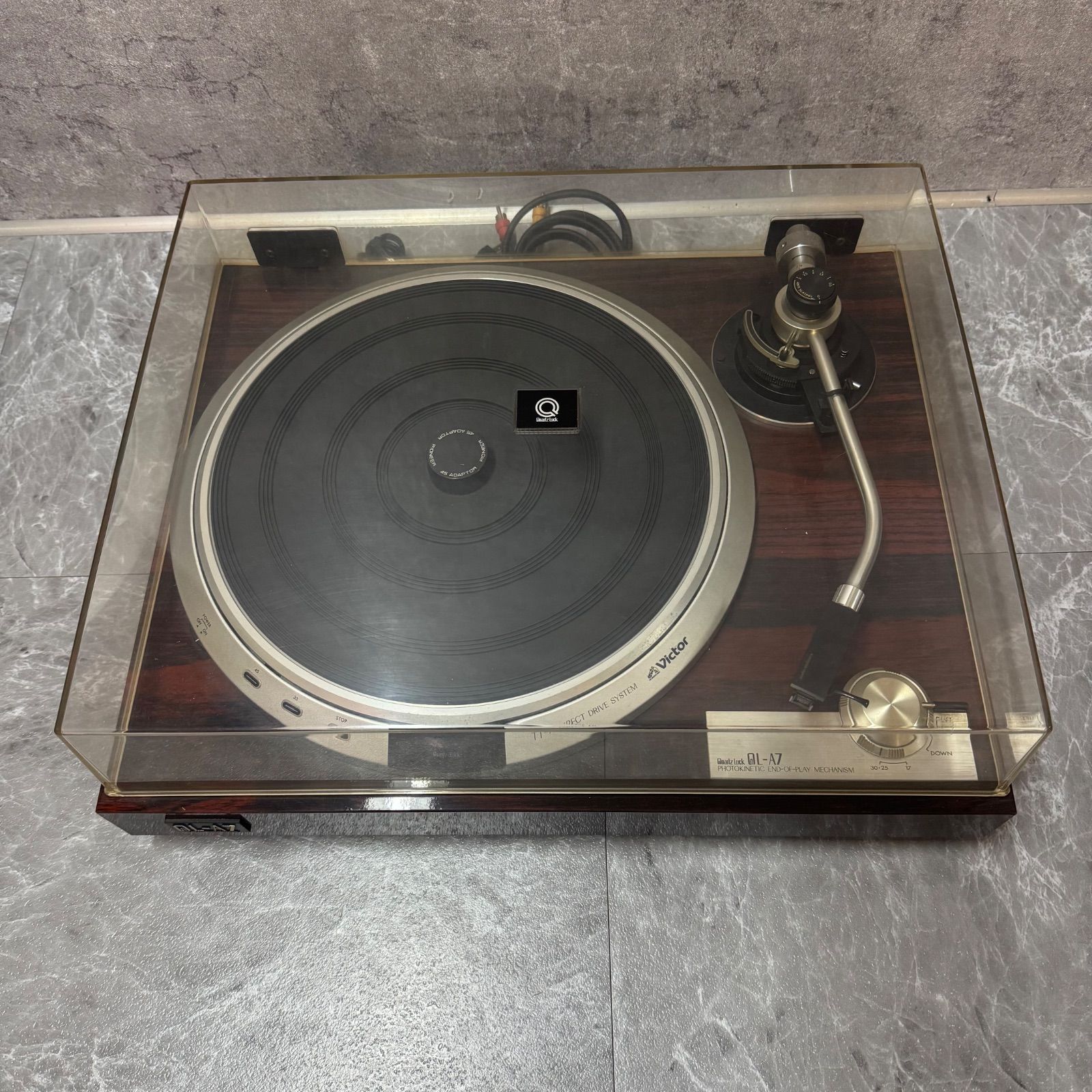 Victor QL-A7 レコードプレーヤー ビクター ターンテーブル 動作品 美 
