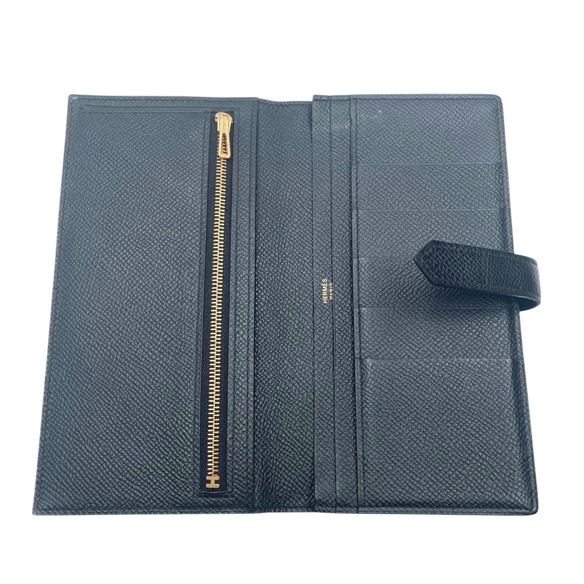 中古】 HERMES エルメス ベアンスフレ ロングウォレット ヴォー 