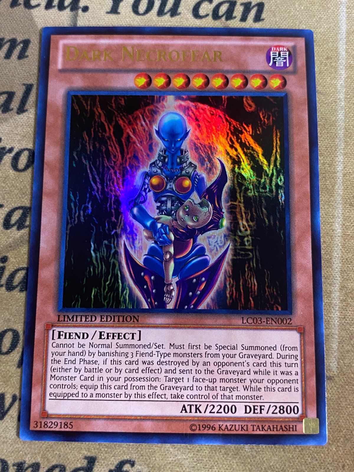 遊戯王 ダークネクロフィア LO03-EN002 英語 - メルカリ