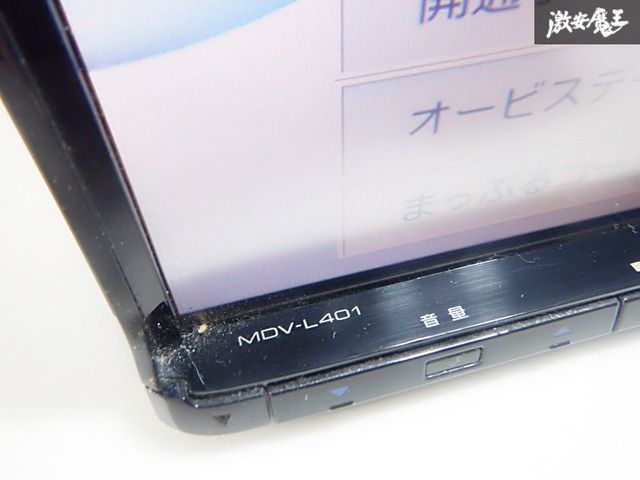動作OK☆KENWOOD ケンウッド MDV-L401 KENWOOD MDV-L401 地デジ DVD 