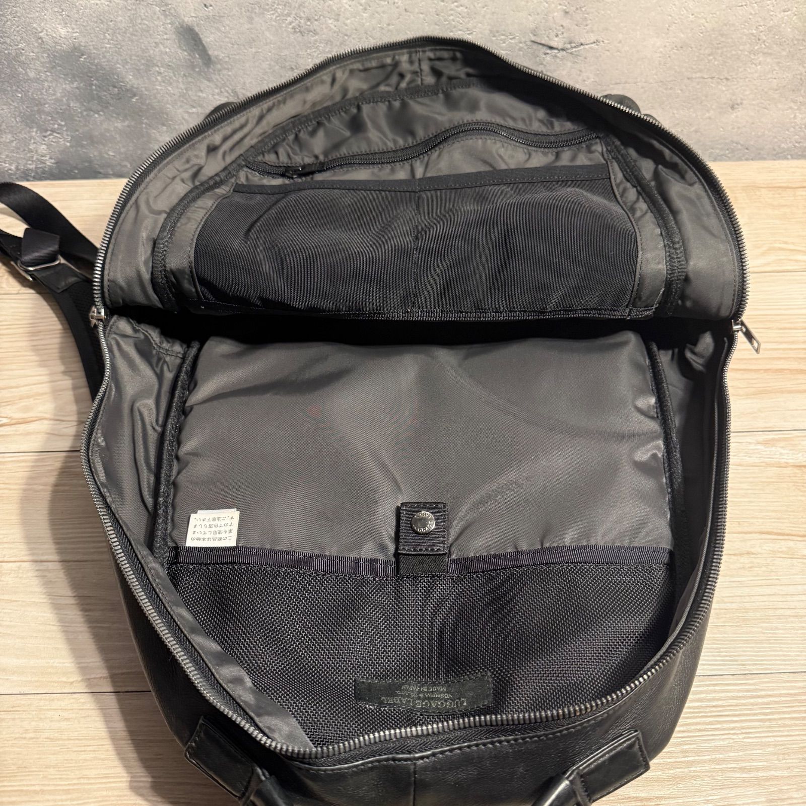 ✨LUGGAGE LABEL レザー デイパック / エレメント 本革✨ 吉田カバン 
