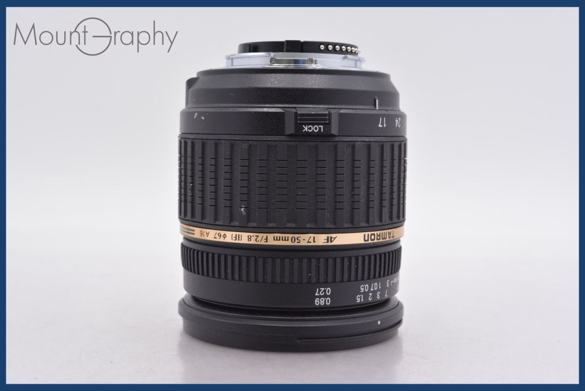 ☆極上美品☆ タムロン TAMRON AF 17-50mm F2.8 ASPHERICAL LD XR Di
