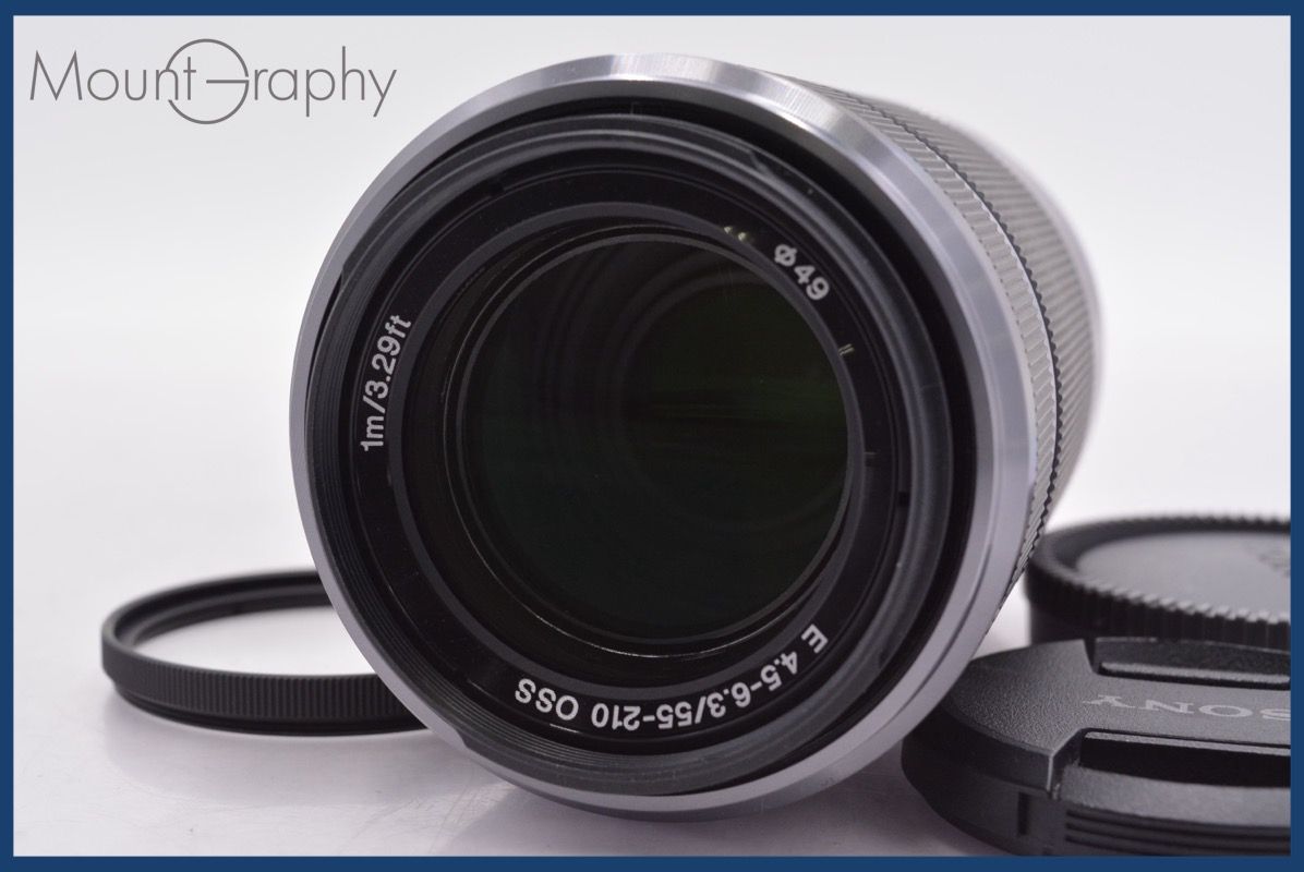 ☆極上美品☆ ソニー SONY E-mount 55-210mm F4.5-6.3 OSS 前後