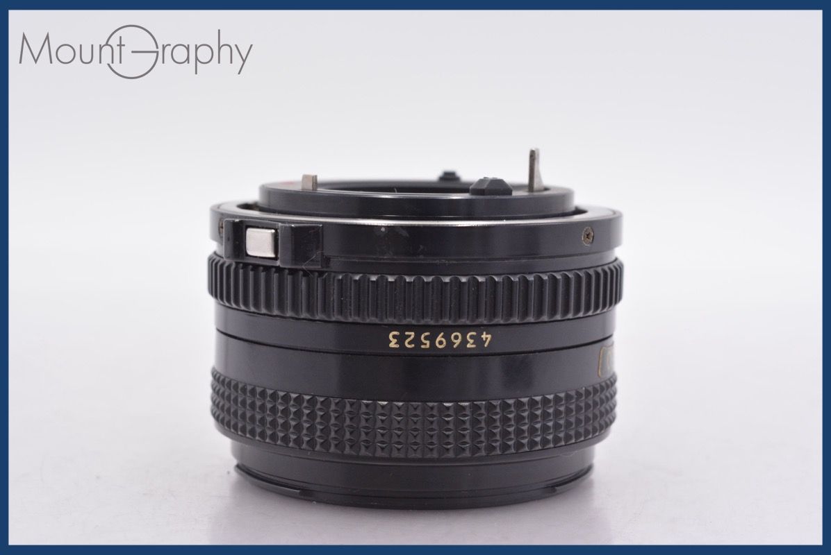 キヤノン Canon NEW FD 50mm F1.8 前後キャップ&レンズフィルター付