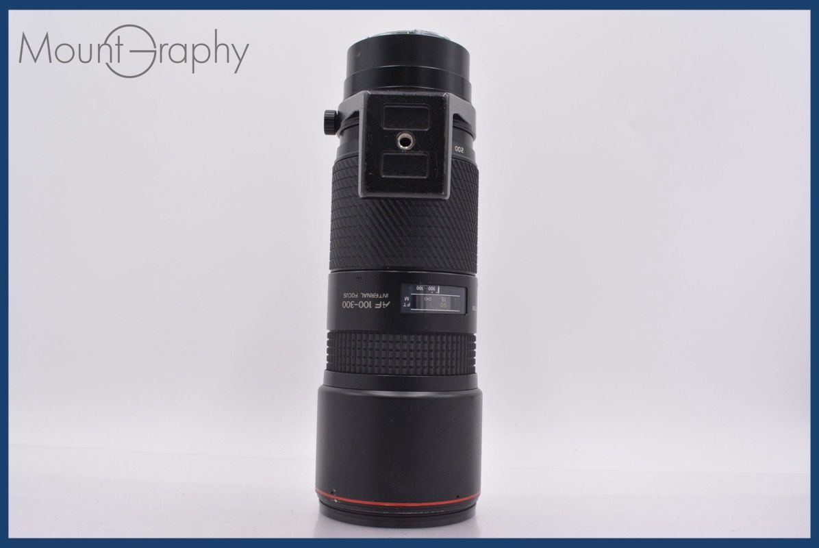 ☆実用美品☆ トキナ Tokina AT-X AF 100-300mm F4 前後キャップ