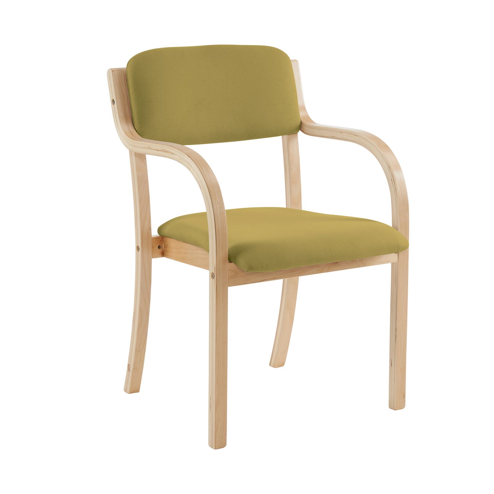 目玉新作】 【2脚】グリーン ダイ ニングチェア 木製 椅子 介護チェア