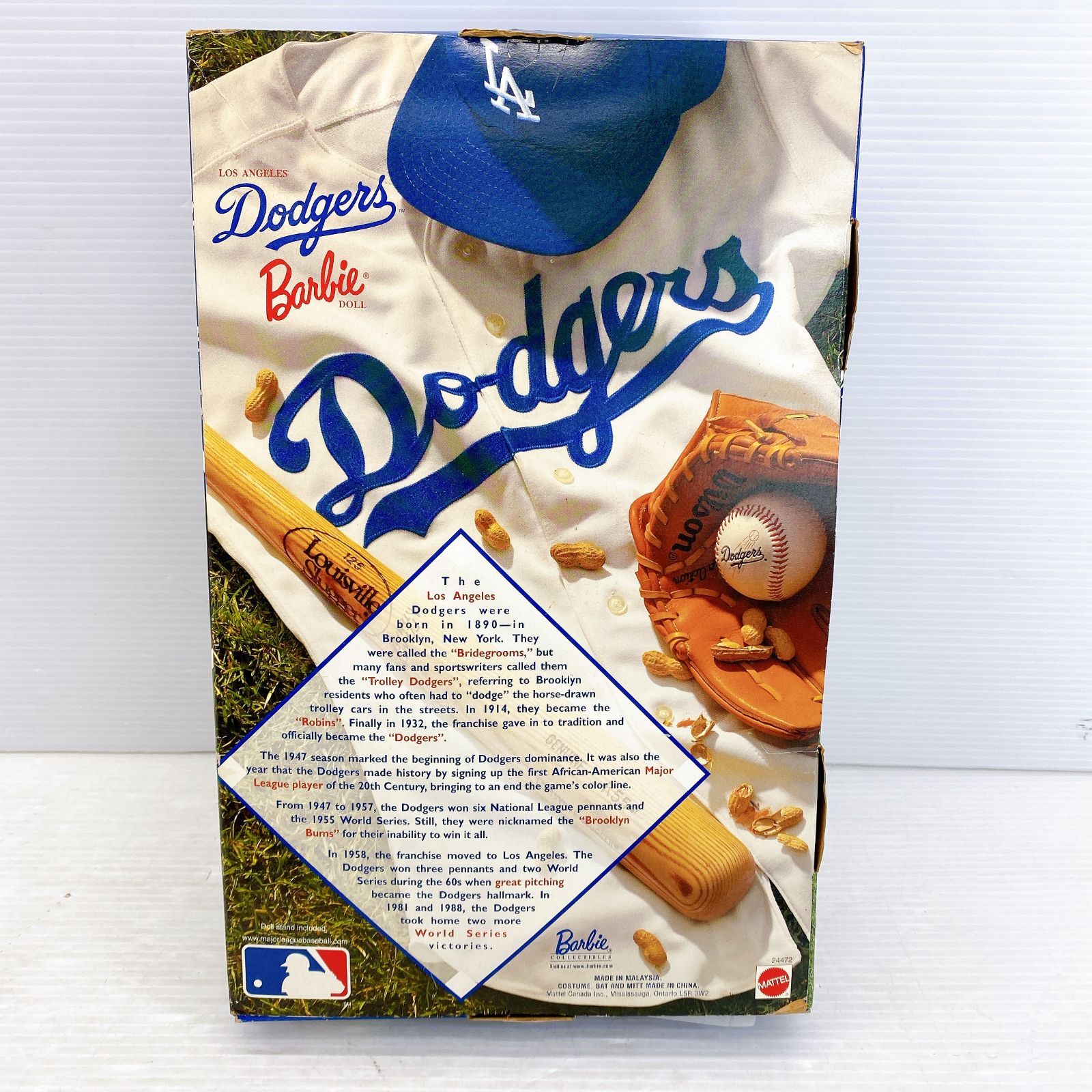 ◇希少 MLB ロサンゼルス ドジャース バービー 人形 コレクター