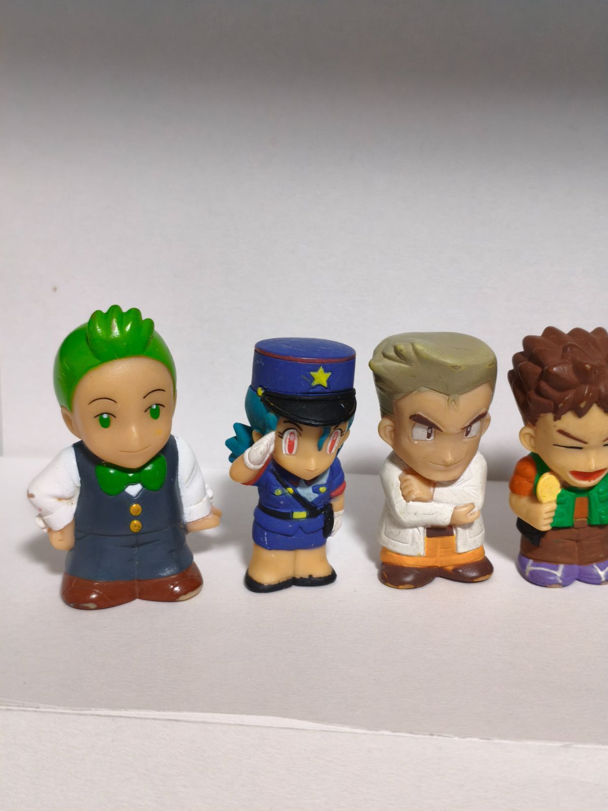 ポケモンキッズ　ソフビ　指人形　9体セット サトシ　タケシ　カスミ　シゲルほか 人間9体 まとめ売り 指人形 ポケモンキッズ ソフビ人形 フィギュア