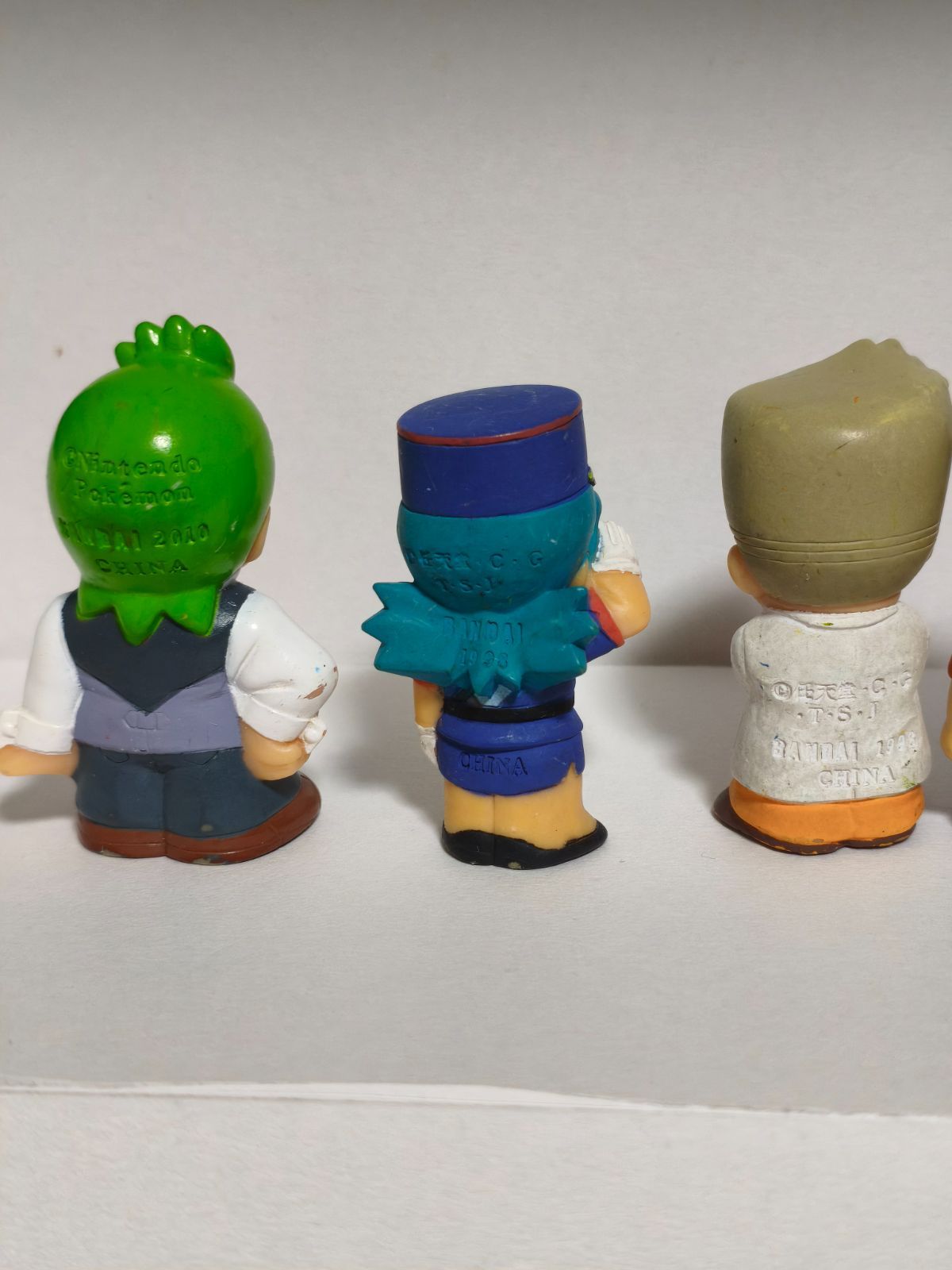 人間9体 まとめ売り 指人形 ポケモンキッズ ソフビ人形 フィギュア
