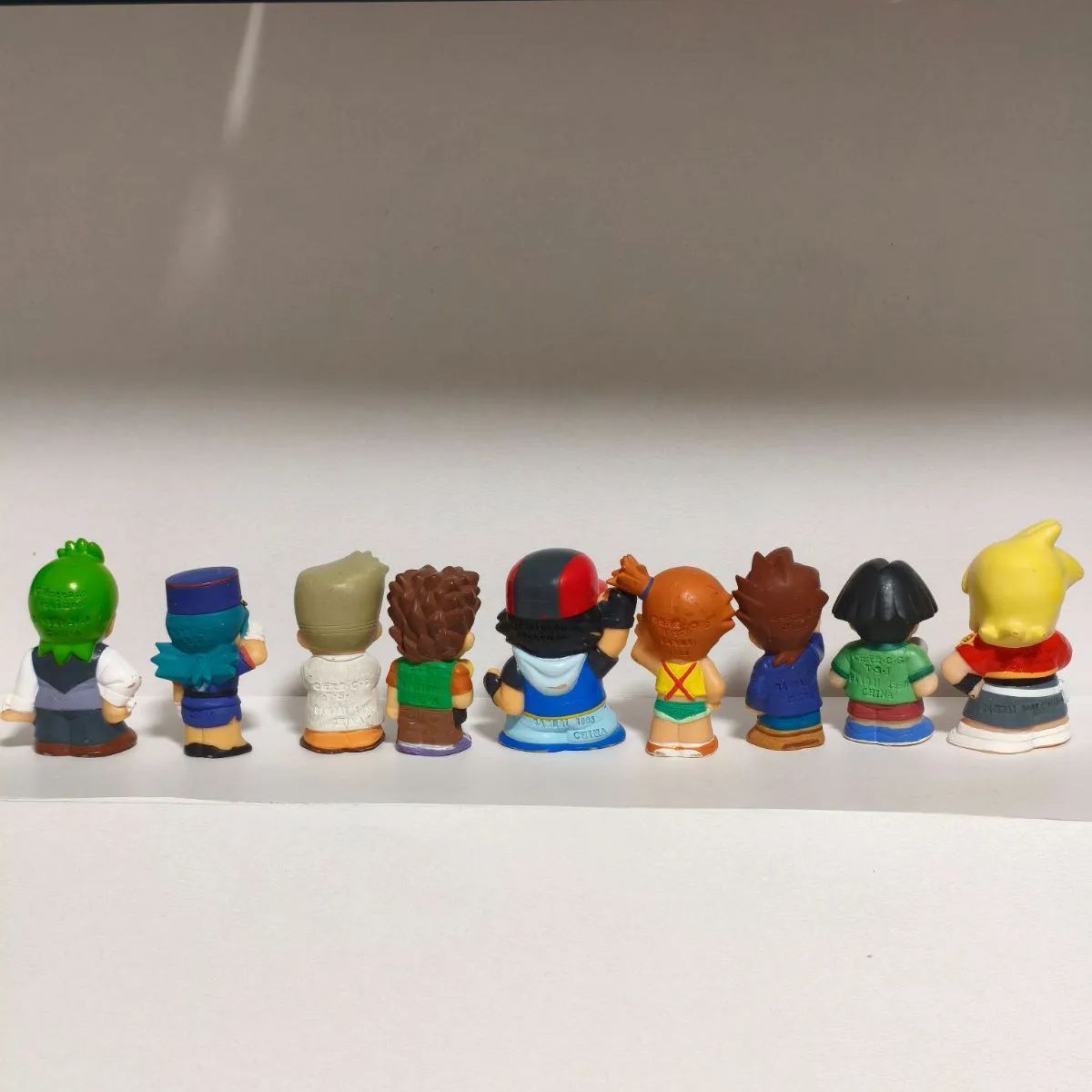 人間9体 まとめ売り 指人形 ポケモンキッズ ソフビ人形 フィギュア