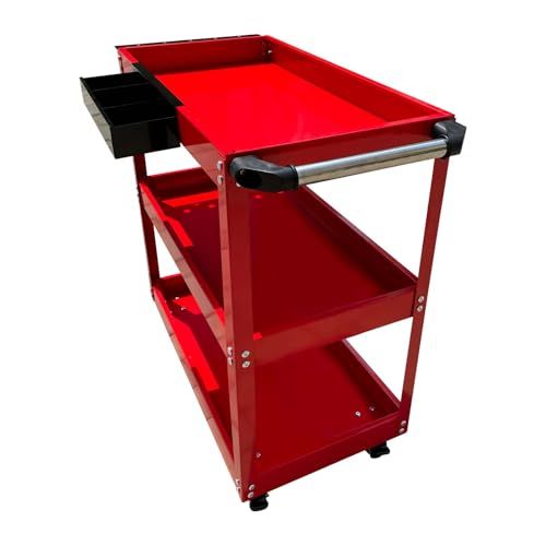 迅速に発送 360℃ くるっと 工具箱 キャスター付き ワゴン 3段 ツールワゴン キャビネット 工具 JAPAN BRAND