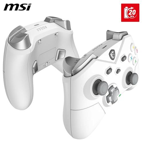 MSI FORCE GC 300 W WHITE ゲーミングコントローラー KB 0918 e コントローラー 周辺機器