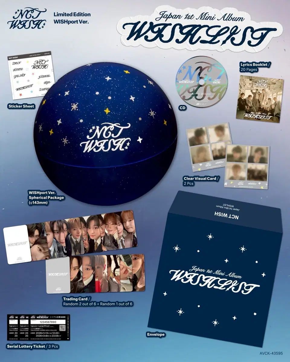 Nct wish WISHLIST CD WISHport Ver