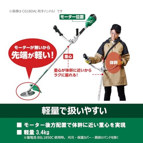 コードレス刈払機 刈刃径230