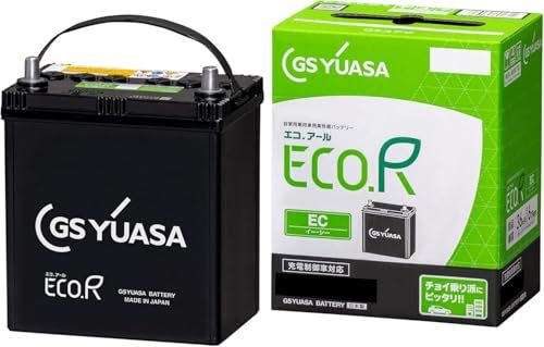 GSユアサ ジーエスユアサ ECO R EC 60 B 19 L 国産車バッテリー 充電制御車対応 GS YUASA 2025年モデル m