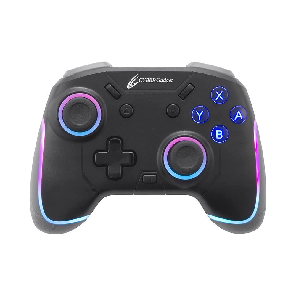  CYBER ゲーミングコントローラー ミニ HG 無線タイプ SWITCH 用 ブラック その他 テレビゲーム