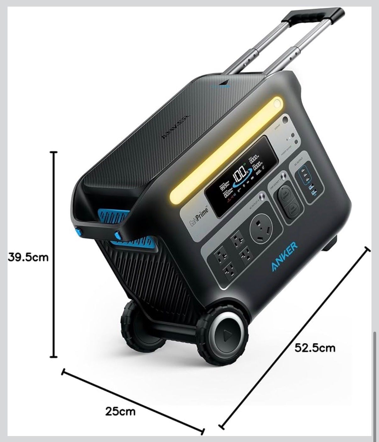 Anker 767 ポータブル電源 2048 Wh Power Station 次世代半導体GaN搭載