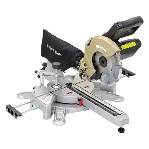 迅速に発送 高儀 Takagi EARTH MAN スライド丸鋸 190 mm SM A 最大切断幅305 のこ刃傾斜角度左45度まで 卓上丸ノコ AC 100 V コード式 たかぎ