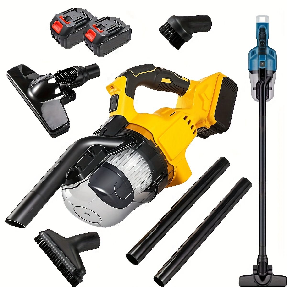 マキタ電池対応】充電式ハンディクリーナー コードレス 3-in-1