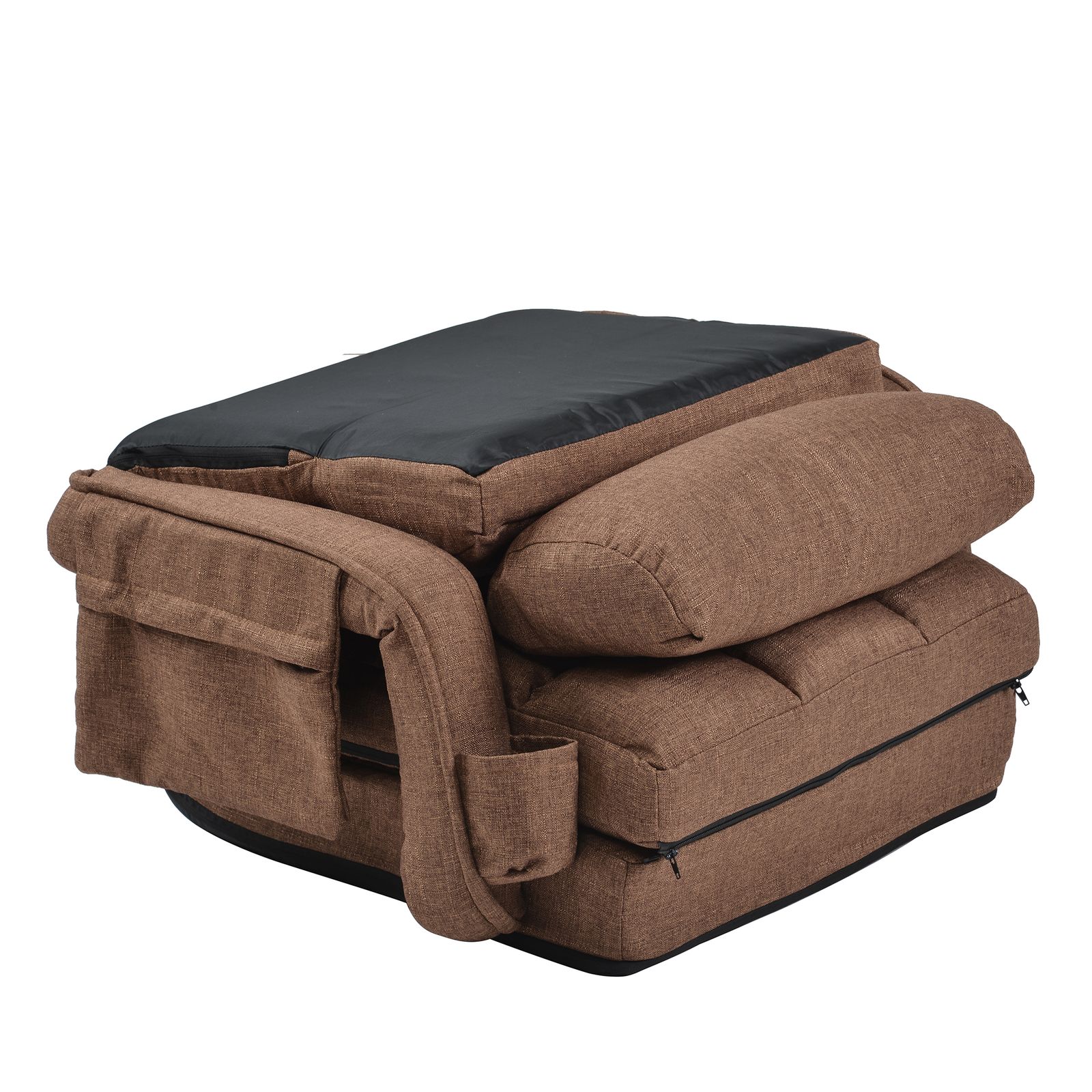 座椅子 リクライニング 14段ギア リクライニングチェアー ファブリック