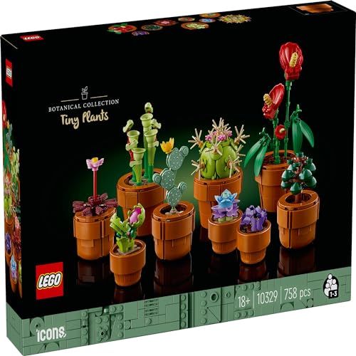 レゴ LEGO ボタニカル ミニ観葉植物セット おもちゃ 玩具 プレゼント ブロック 男性 女性 観葉植物 フェイクグリーン インテリア オシャレ 母 父 10329 m