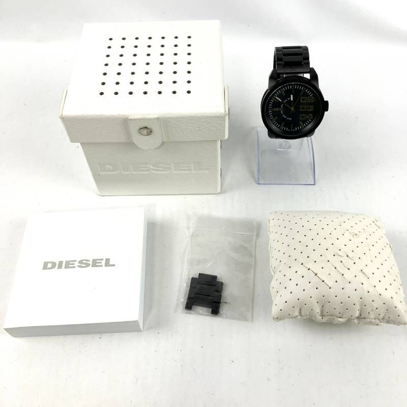 【新品電池】diesel 腕時計 y2k tec アナログ デジタル diesel 腕時計 y2k tec アナログ デジタル
