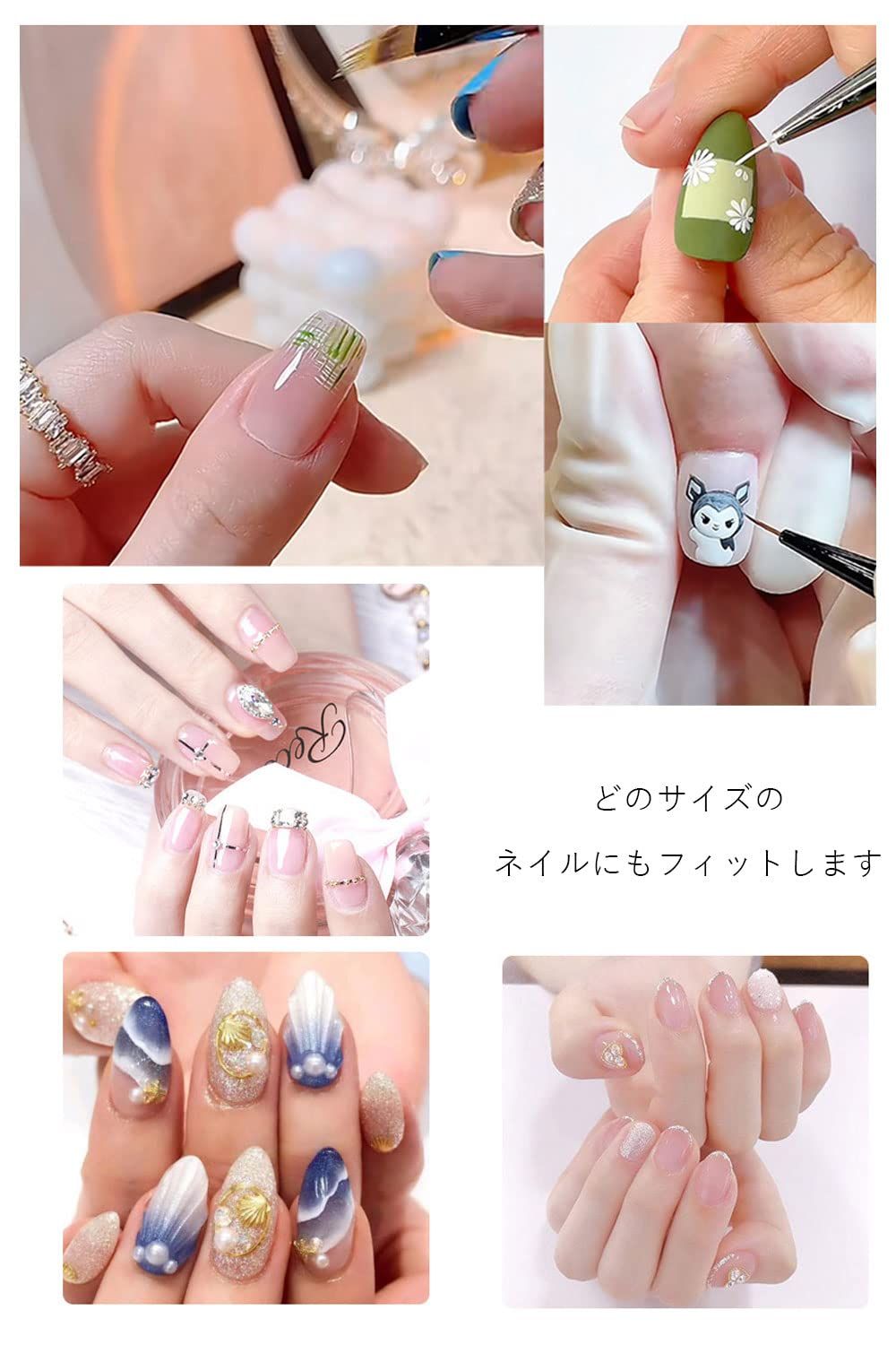 サムコス ジェルネイル筆 ジェルネイル ネイルアートブラシ ジェル